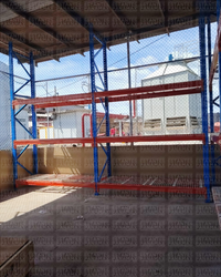 Rack de Bodega de Carga Pesada 3000kg/Nivel con Mallas PMX-1143 ***SE VENDE POR PIEZAS***