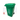 Tanque de Basura Basurero Tinaco con Ruedas de Plástico 220L Verde 220L-VERDE