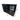 Set Mostrador + Vitrina de 2 Niveles en MDF Negro MDF-2 / KW-013