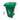 Tanque de Basura Basurero Tinaco con Ruedas de Plástico 240L Verde 240L-VERDE