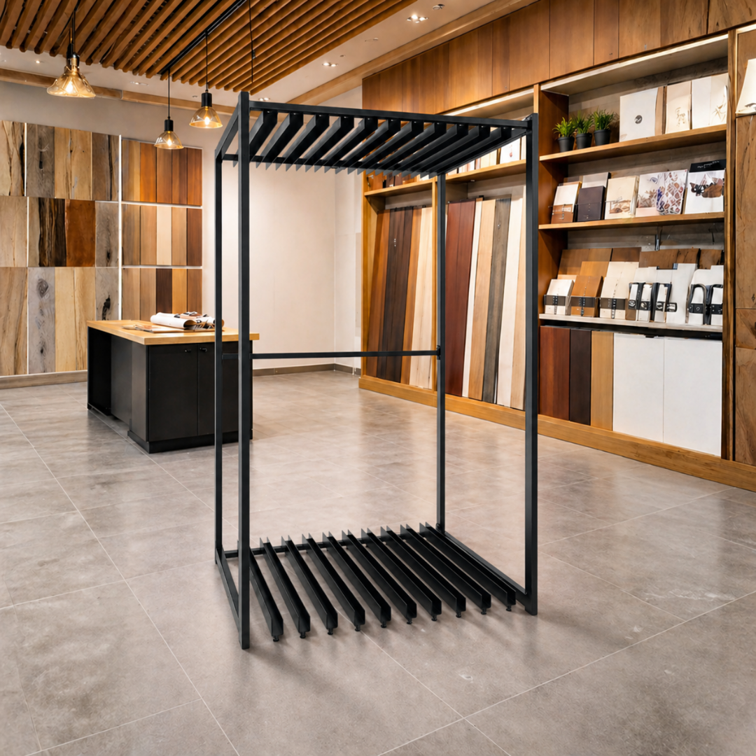 Estante Exhibidor de 10 Puertas 230x112x93cm PMX-1393