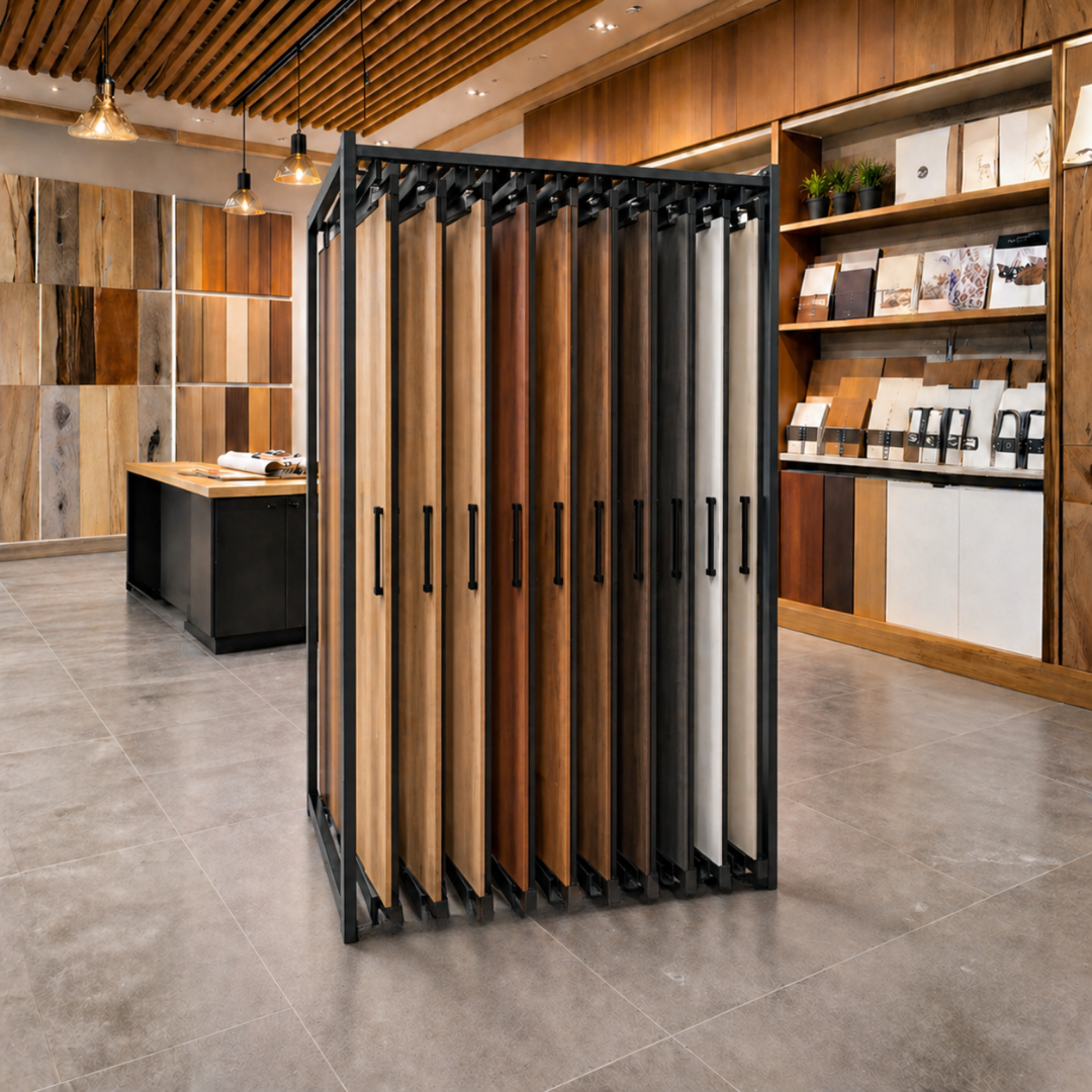 Estante Exhibidor de 10 Puertas 230x112x93cm PMX-1393