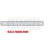 Rejilla de Hierro Trasera Negro 9.5x104cm RT104-NE