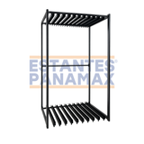 Estante Exhibidor de 10 Puertas 230x112x93cm PMX-1393