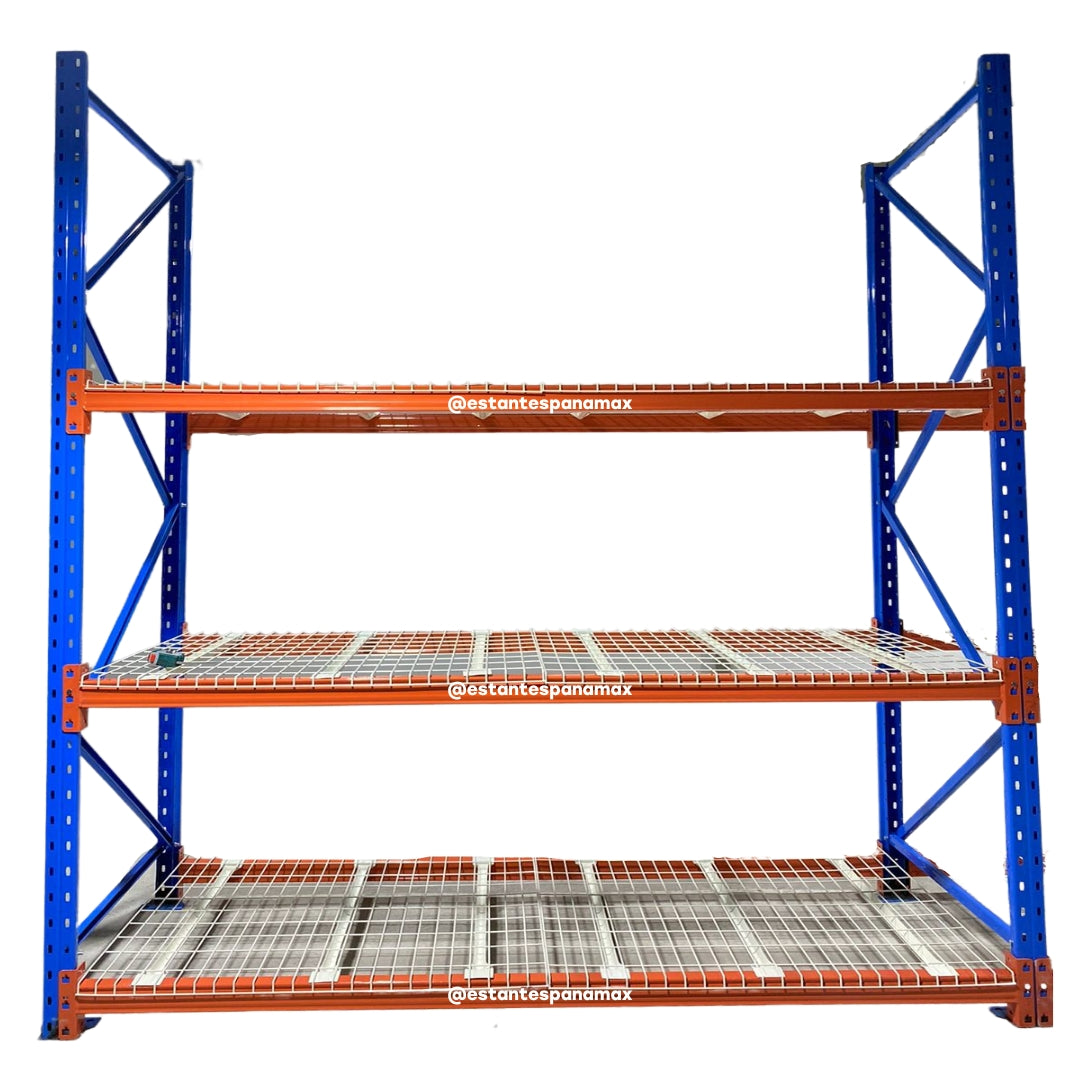 Rack de Bodega de Carga Pesada Soporta Hasta 1 Tonelada por Nivel con ...