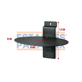 Soporte Exhibidor de Zapatillas Zapatos de Metal Negro para Tabla Ranurada B003