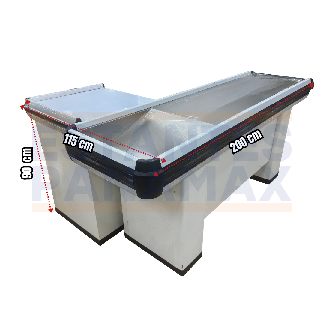 Mostrador de Caja Metálico y Acero Inoxidable Pequeño PMX-1014 & PMX-1172