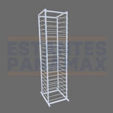 Estante para Cintas Blanco 80 Niveles 200x50x50cm PMX-1250