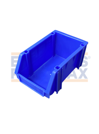 Organizador Plástico Azul 12x15x25cm B4