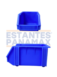 Organizador Plástico Azul 12x15x25cm B4