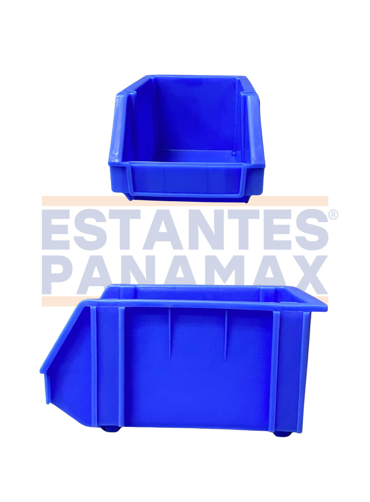 Organizador Plástico Azul 12x15x25cm B4