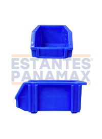 Organizador Plástico Azul 7x10x16cm B5