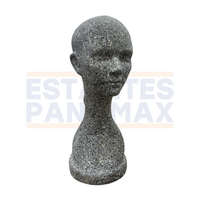 Maniquí de Cabeza con Cuello Mujer Diseño de Piedra PMX-1389
