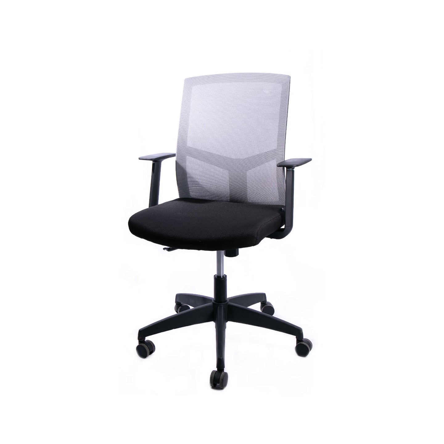 Silla para Oficina de Tela con Ruedas Modelo Resistente DU-1009NG