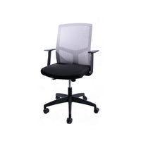 Silla para Oficina de Tela con Ruedas Modelo Resistente DU-1009NG