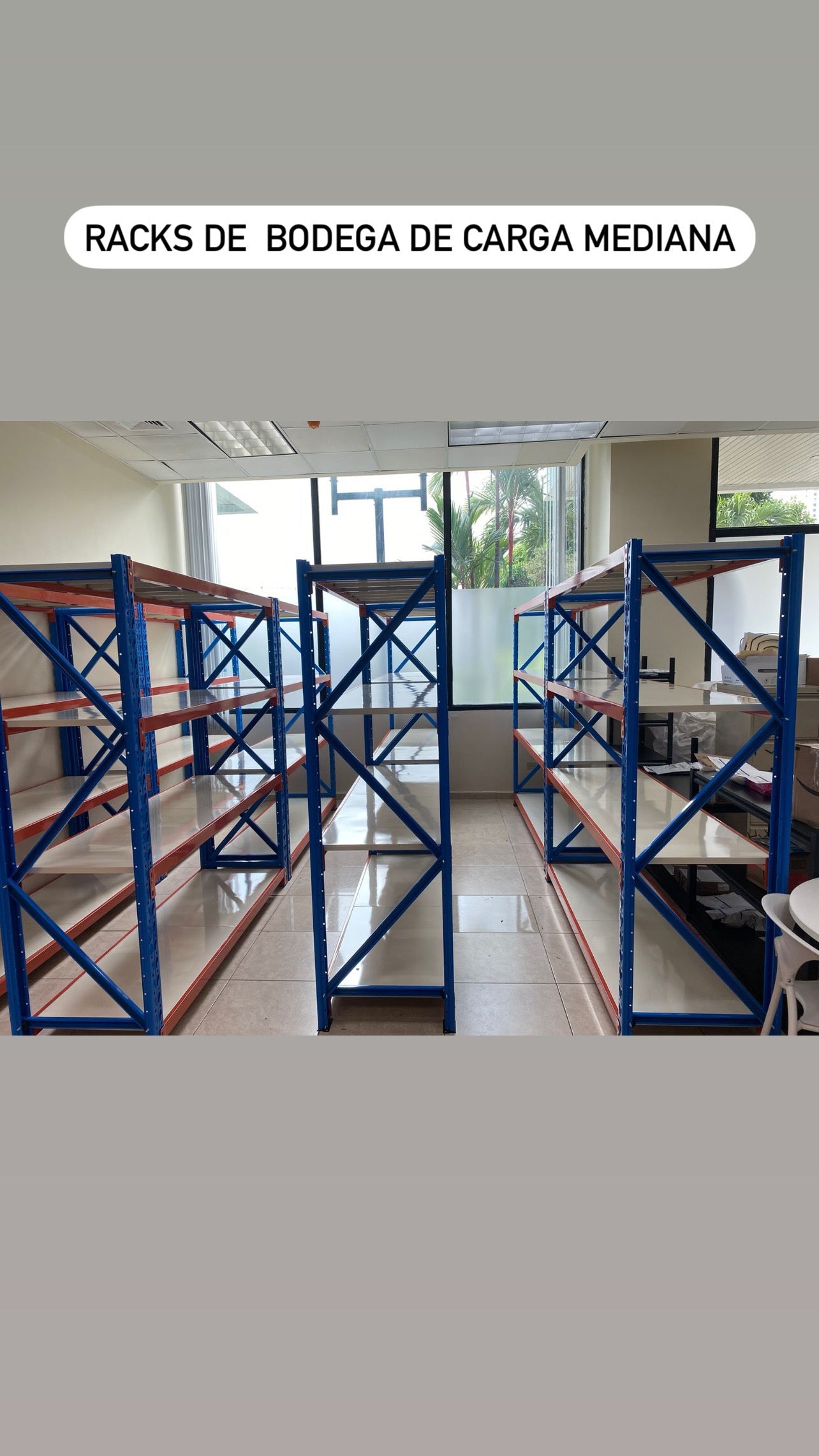 Rack para Bodega de Carga Mediana de 4 Niveles 200*200*60cm PMX-1081 ...