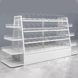 Góndola Frontal Blanco 4 Niveles 125x90x46cm 75kg/nivel PMX-1365