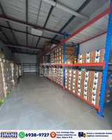 Rack de Bodega de Carga Pesada 1000kg/Nivel con Tablas PMX-1126 ***SE VENDE POR PIEZAS***