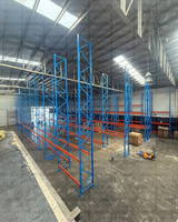 Rack de Bodega de Carga Pesada 3000kg/Nivel con Mallas PMX-1143 ***SE VENDE POR PIEZAS***