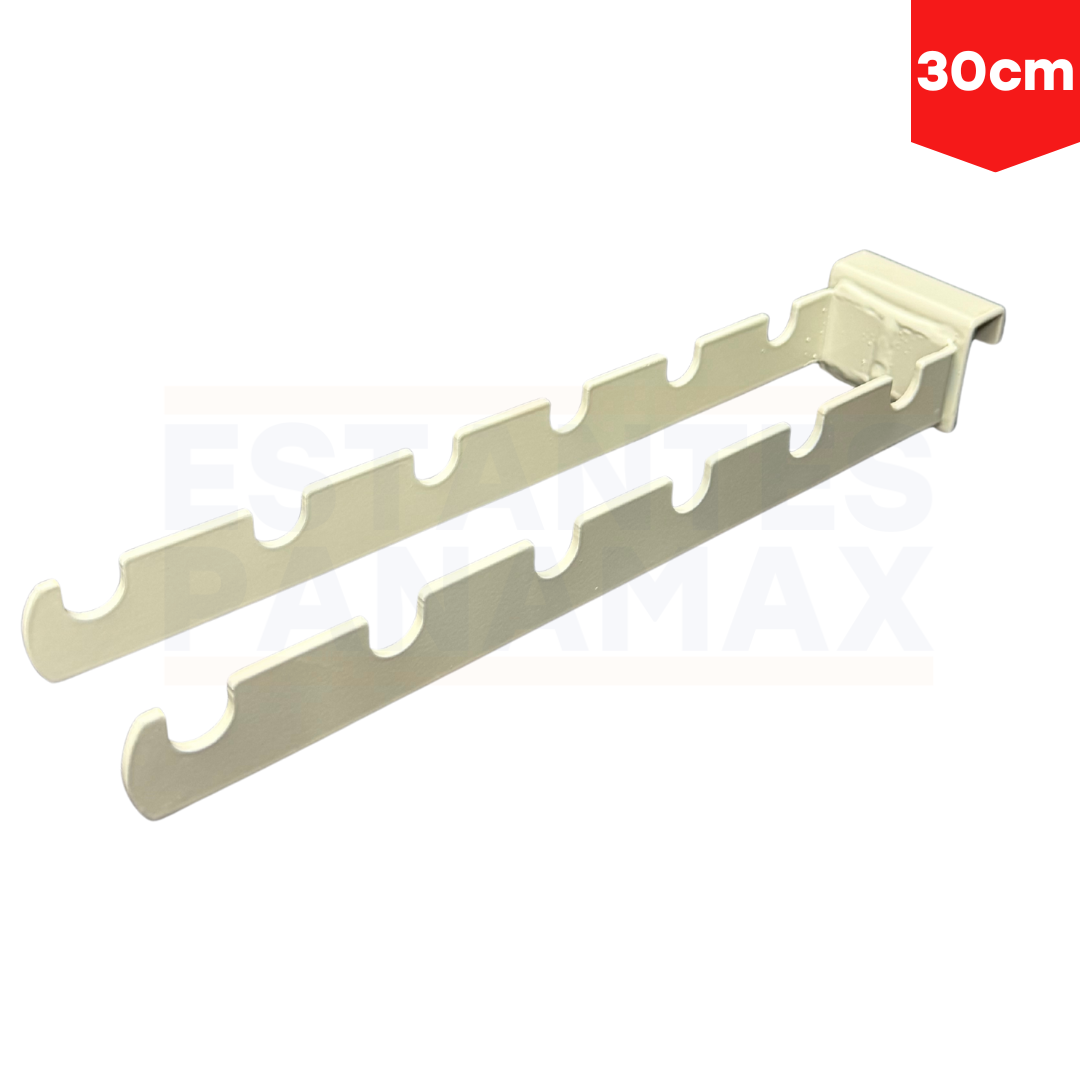 Gancho de Barra 30cm Crema PMX-1280