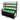 Mueble Metálico para Legumbres de 3 Niveles Color Verde LEG-3NIV