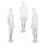Maniquí de Adolescente 16 Años Cuerpo Completo Blanco HMAN-049N