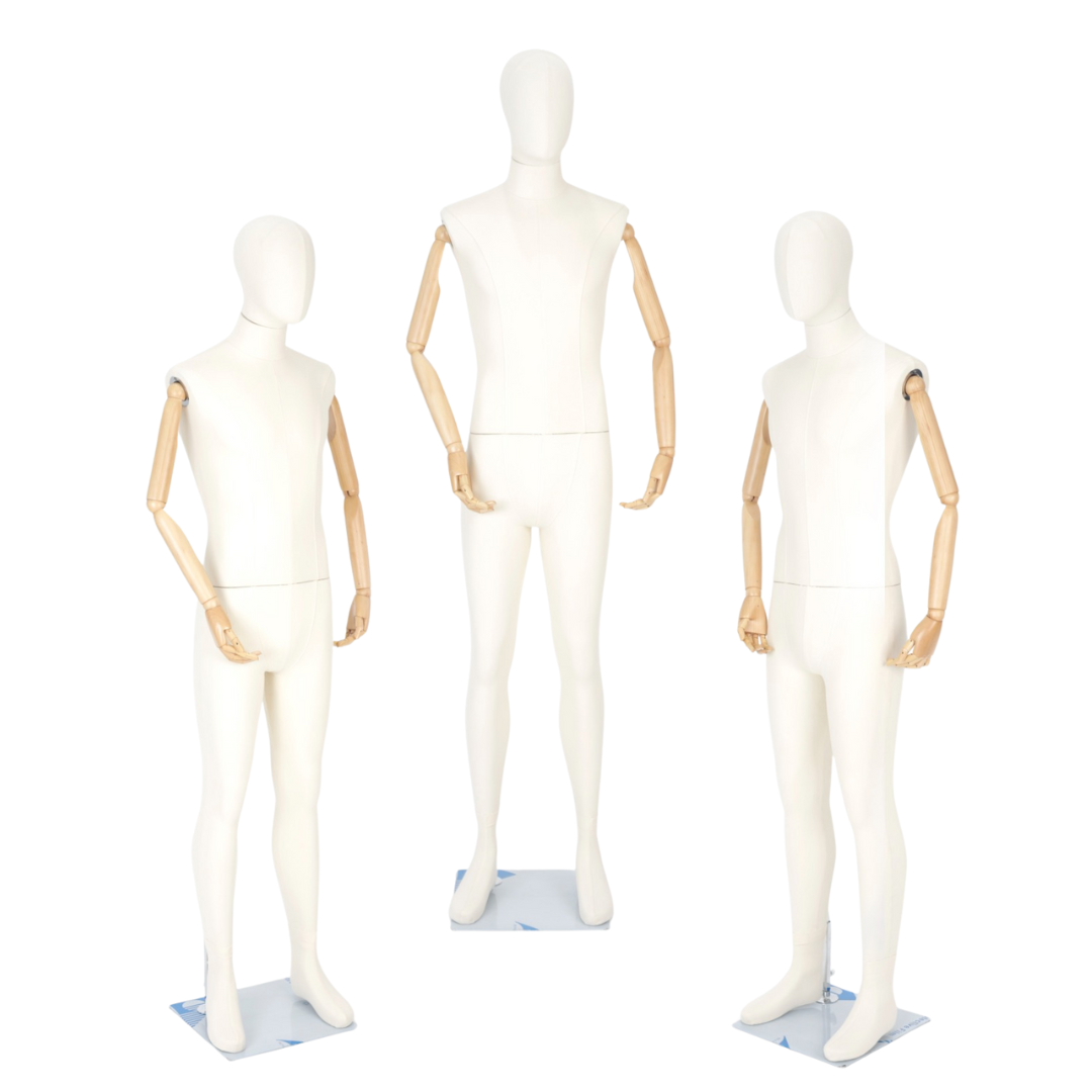 Maniquí de Sastre Hombre Completo Manos Movibles H85741
