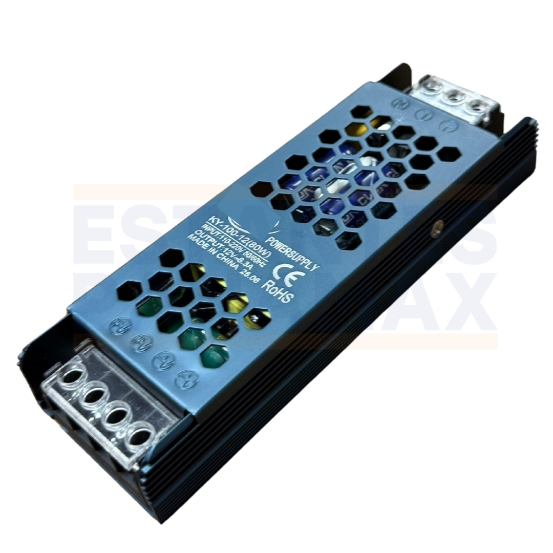 Transformador para Luces LED 80W / 12V KY-100-12