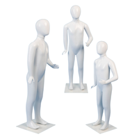 Maniquí de Niño Cuerpo Completo (0-5 Años) Blanco HMAN-042N