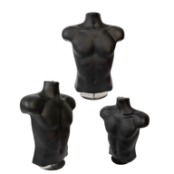 Silueta de Torso Hombre Negro H86183