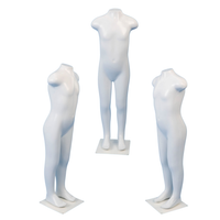 Maniquí sin Cabeza y sin Brazos de Niño (0-5 años) Blanco HMAN-043N