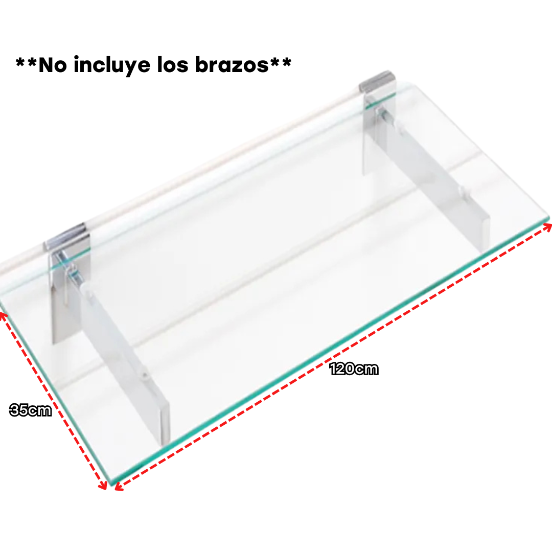 Nivel de Vidrio 120x35cm KW-023