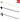 Gancho de Barra Sencillo 40cm/8mm Crema PMX-1276, Negro PMX-1297 y Cromado GBP-40