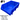 Organizador Plástico Azul #1 22x41x59cm