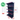 **MODELO ECONÓMICO** Góndola Pared Perforado Negro 5 Niveles 210x120x45cm 75kg/nivel PMX-3007-P